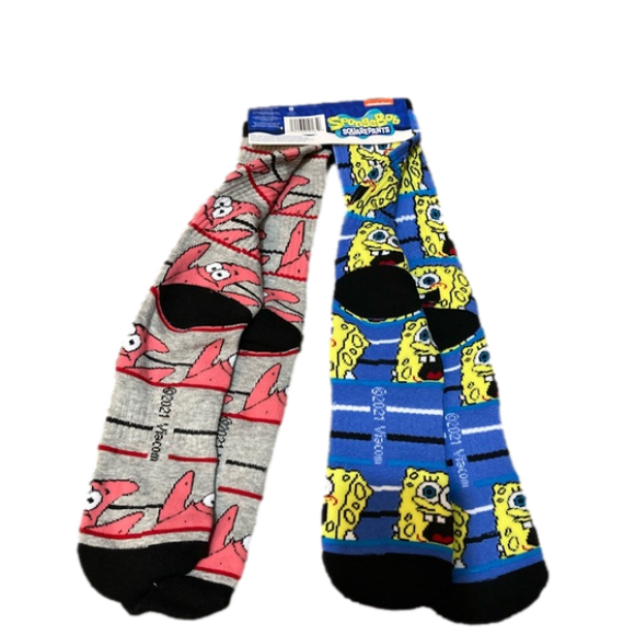 Colorful SpongeBob and Patrick Long Socks - Picture 9 of 9